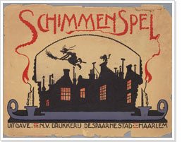 Omslag schimmentheater, 1920